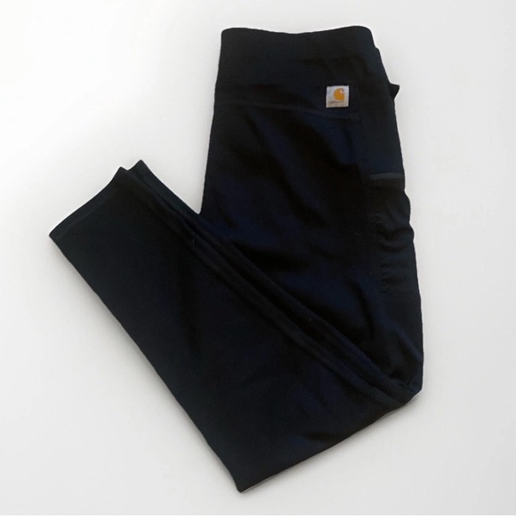 Carhartt Pants - Carhartt Force Fitted Midweight Utility Pants Legging Women’s Size L Black